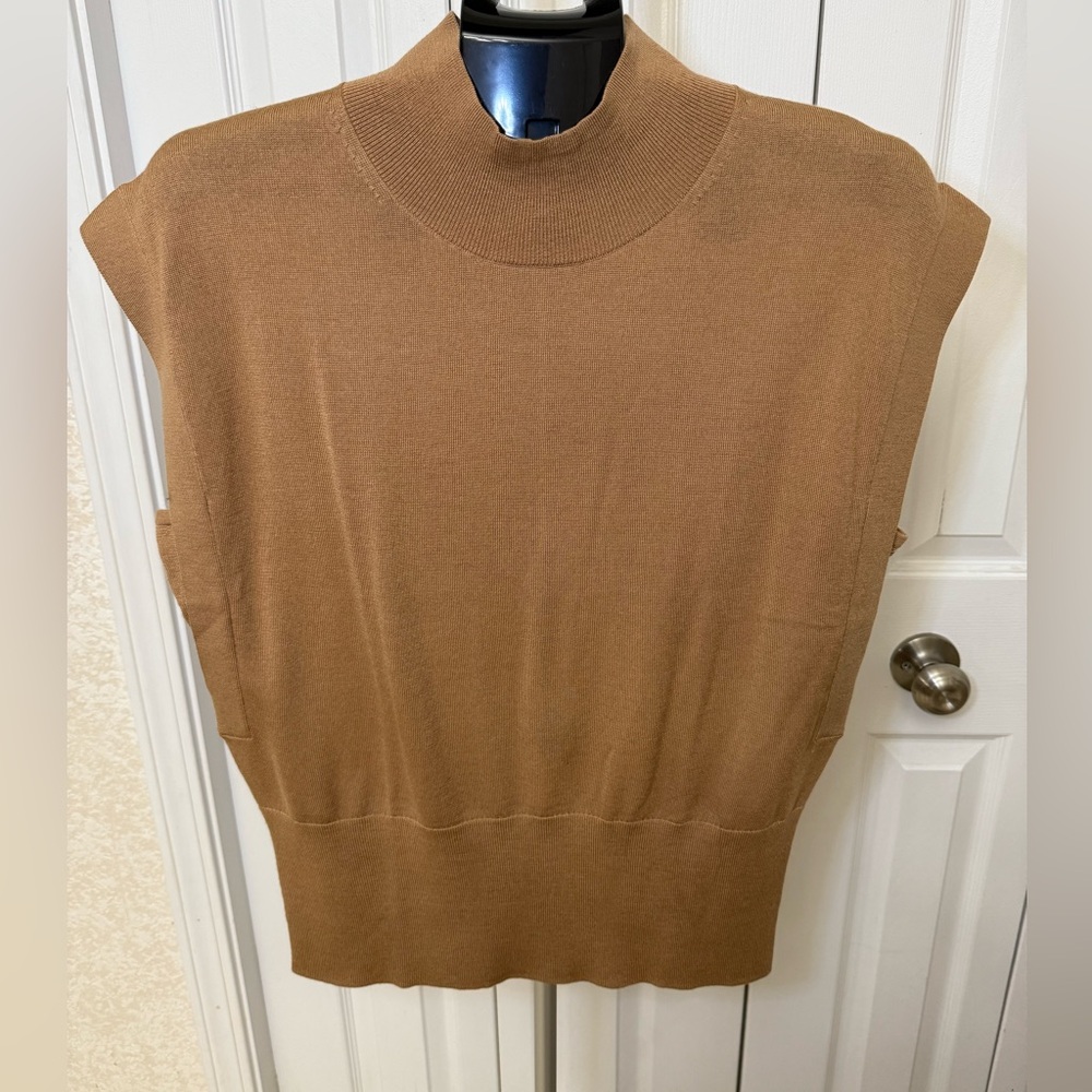 Banana Republic Tan Turtleneck Sweater